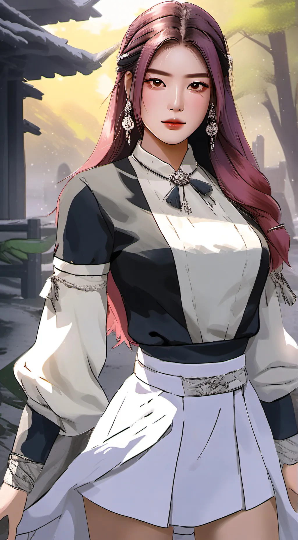 ai character: Mikha Lim background