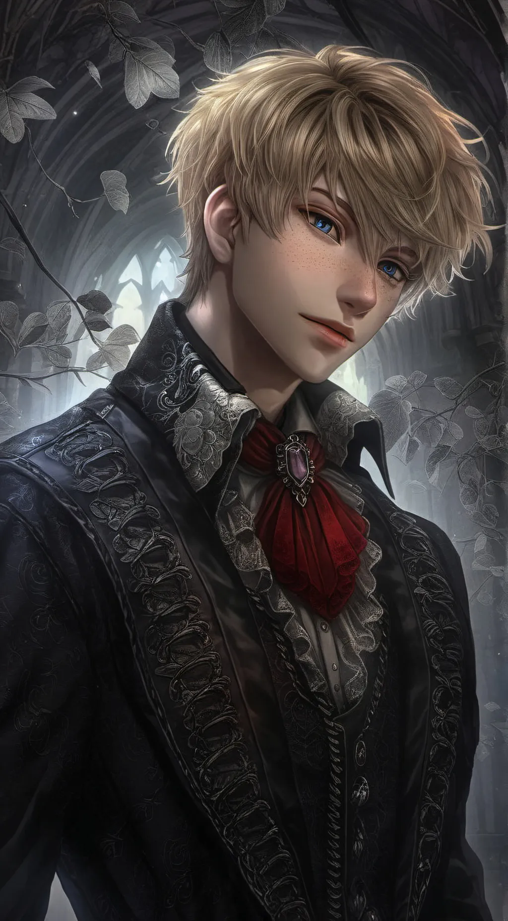 ai character: ☆LUTHER☆ background