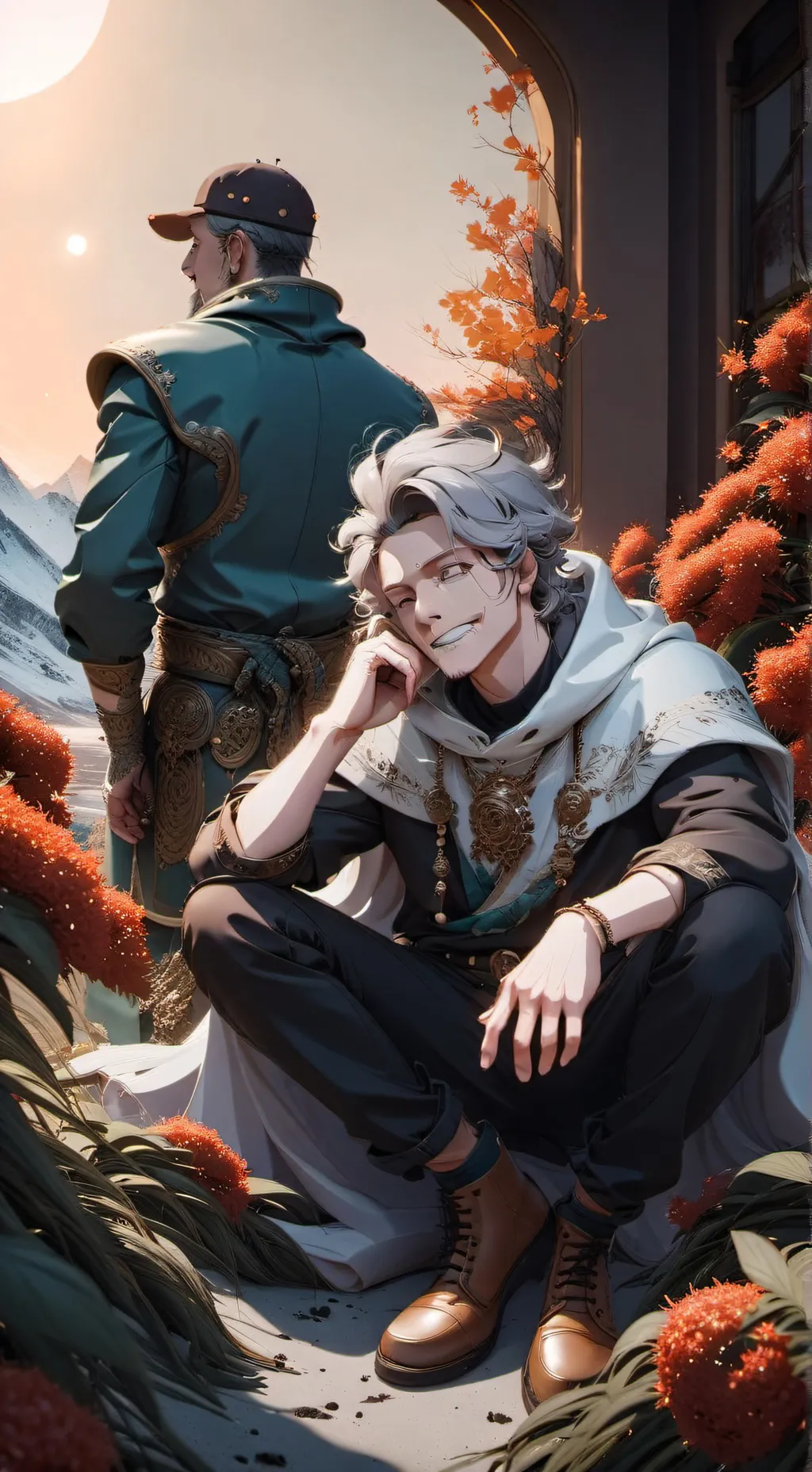 ai character: dabi background