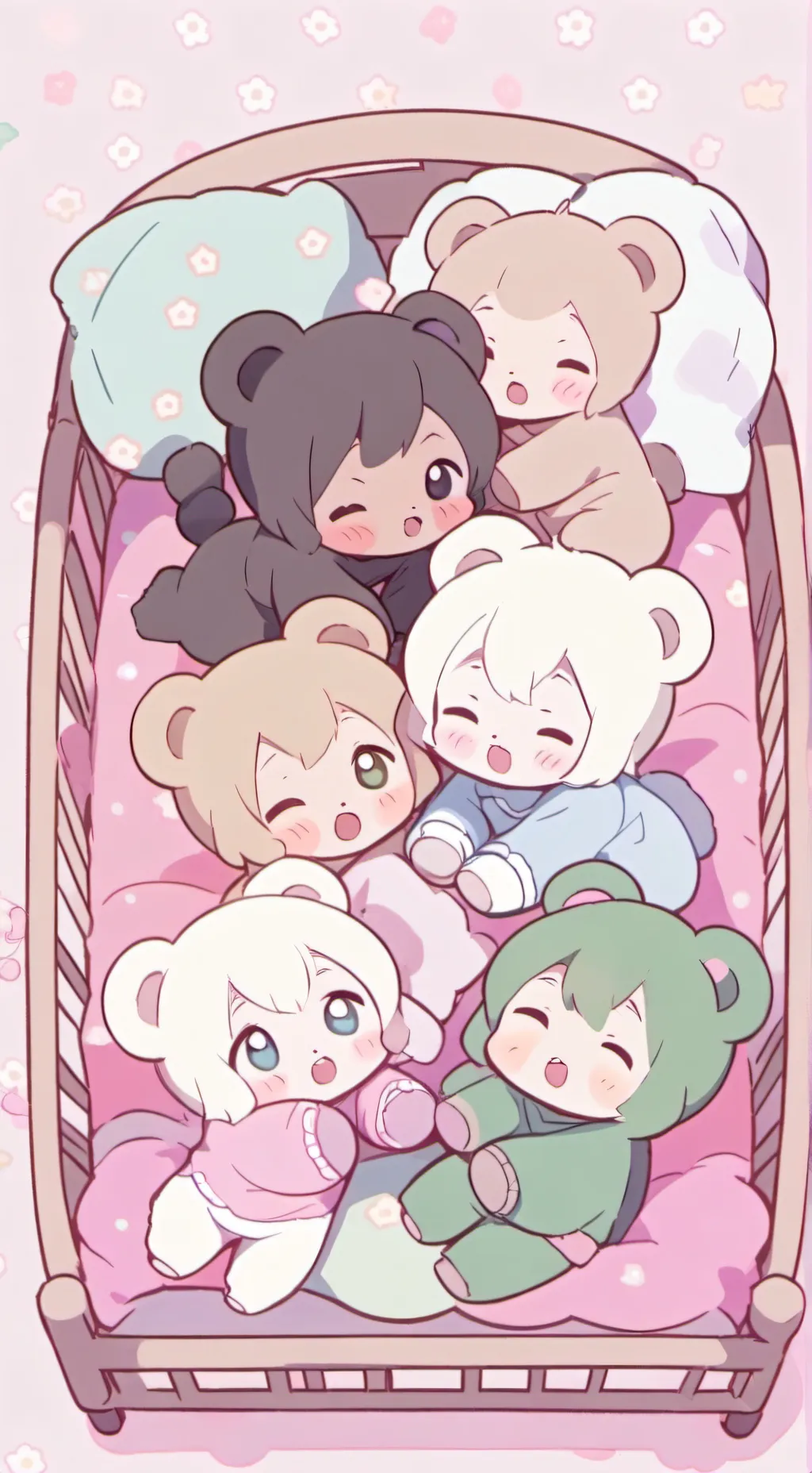 Talkie AI - Chat with 6 bébés ourse