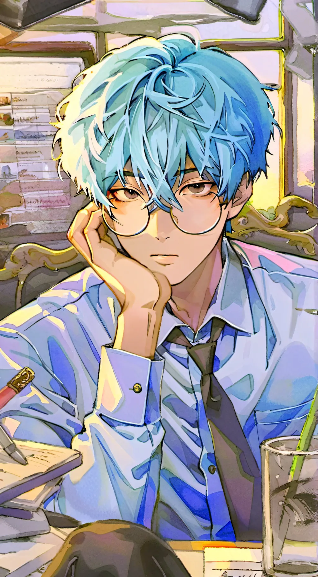 ai character: Kendrix  background