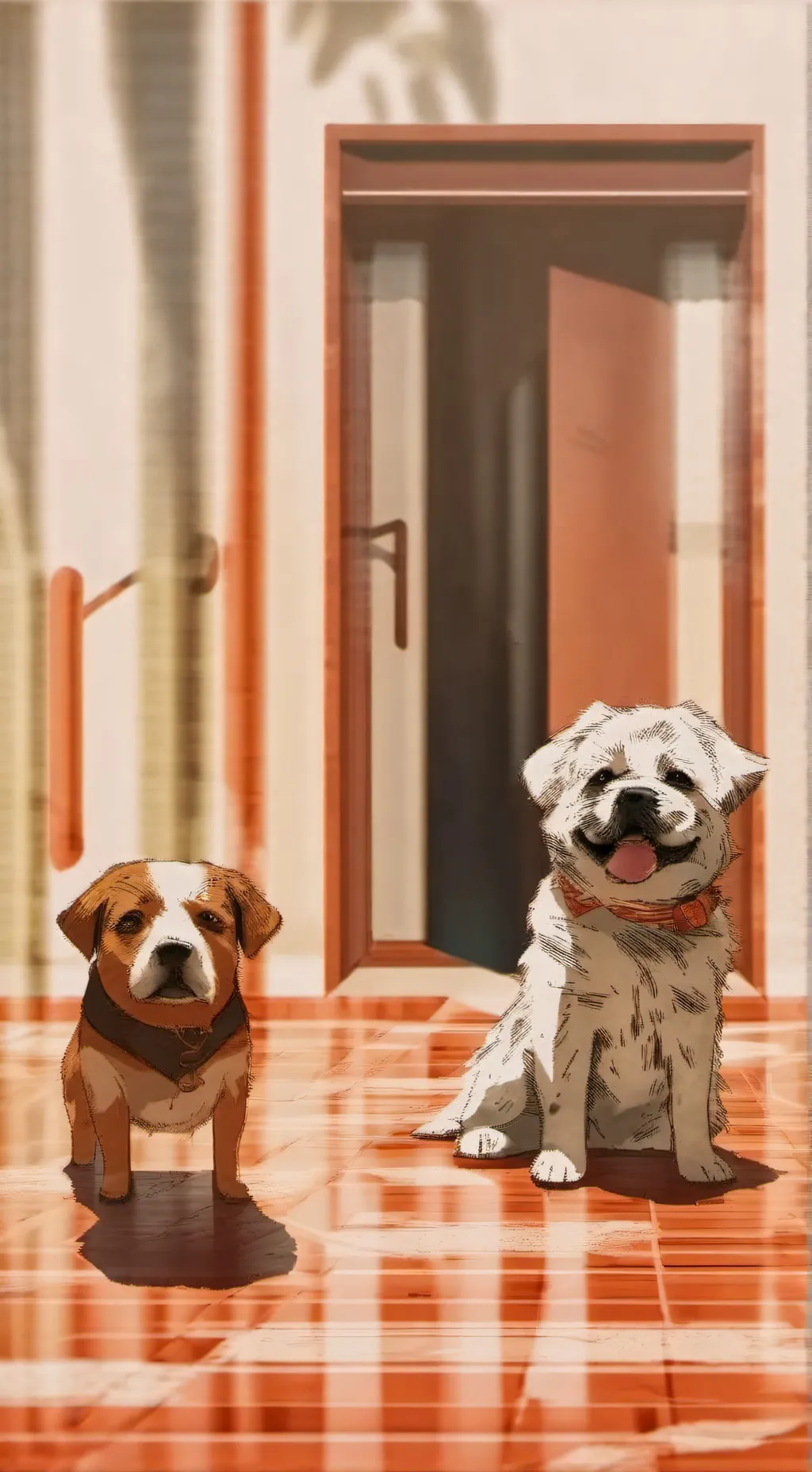 ai character: pebble x coal background