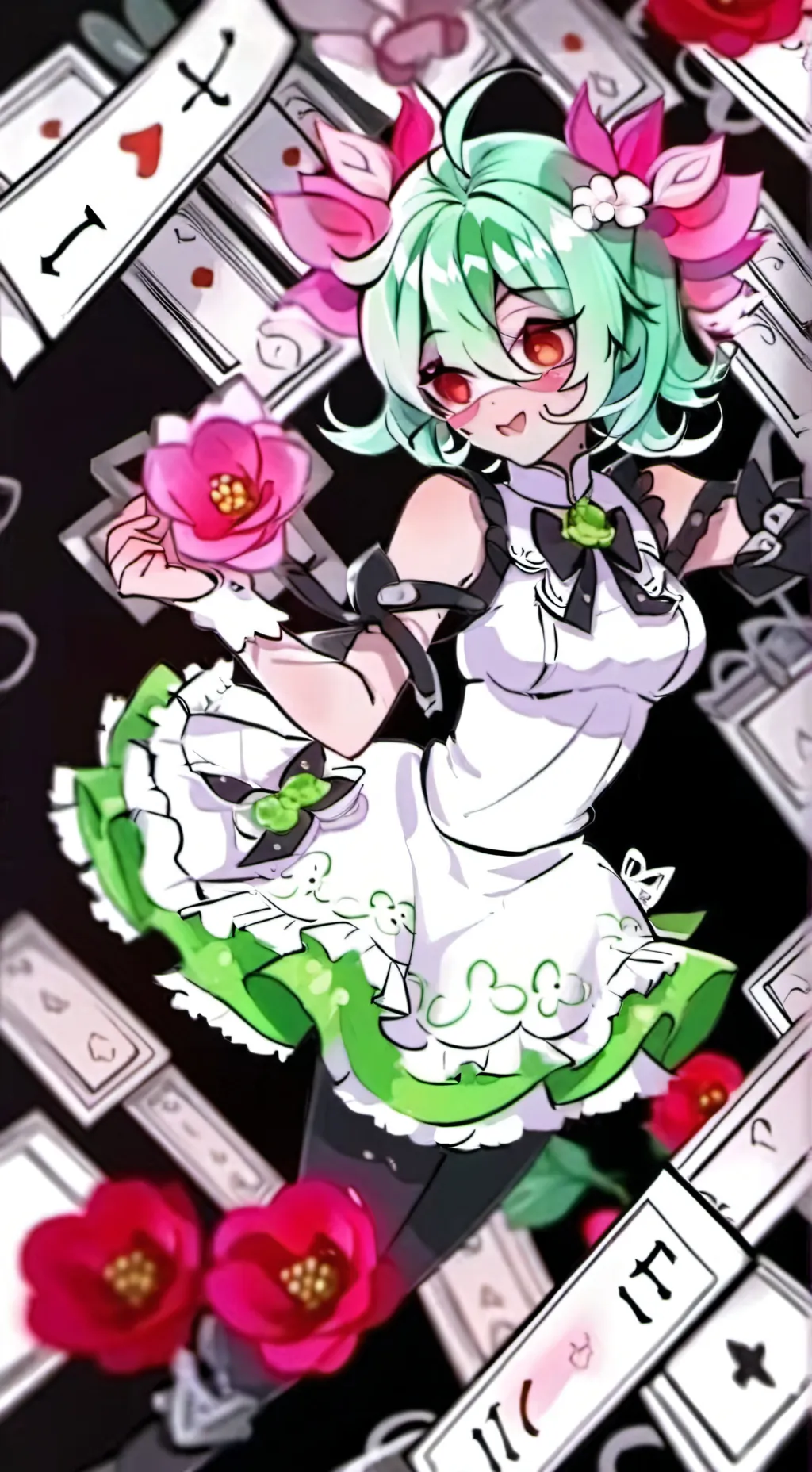 ai character: Cosmo x sprout background