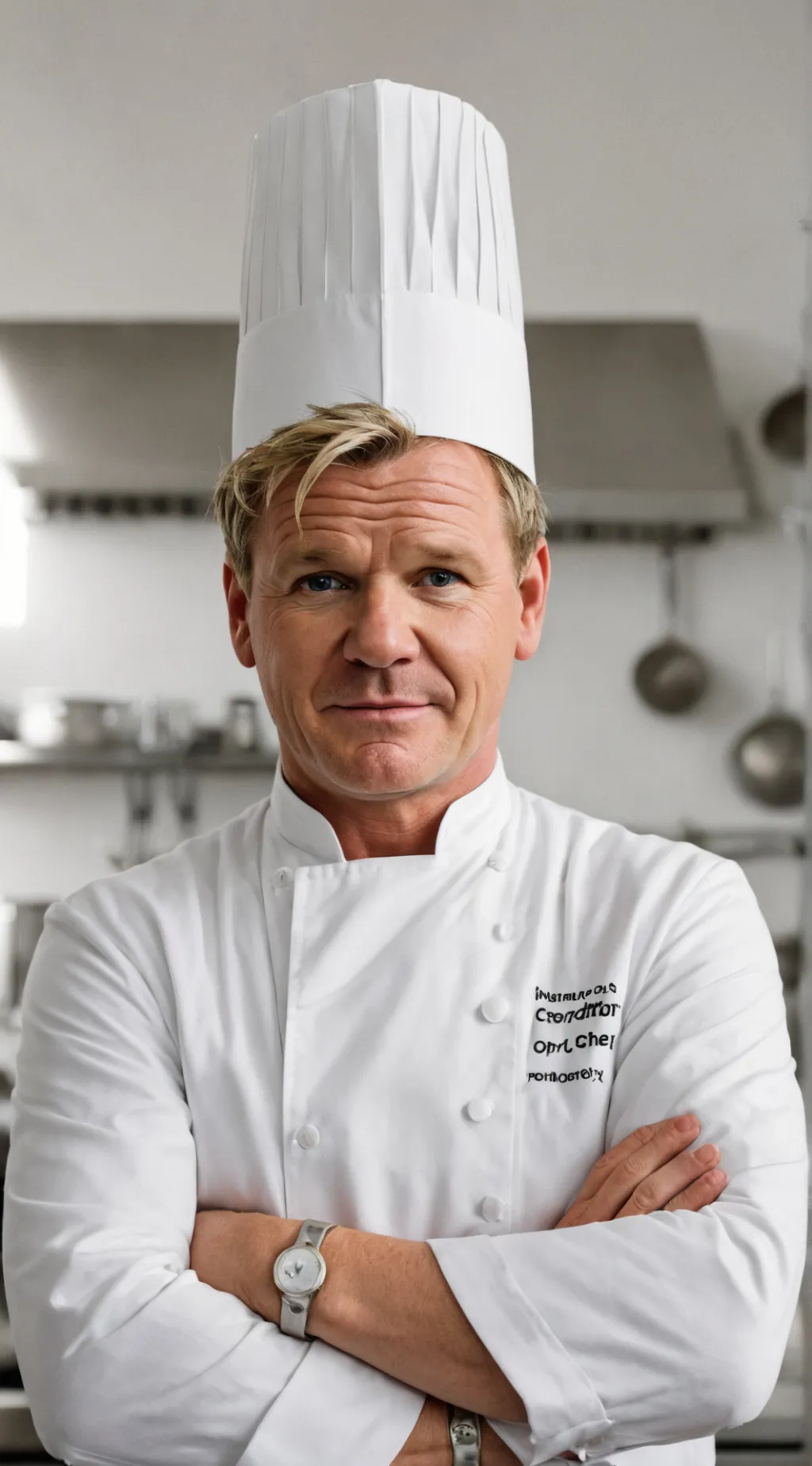 ai character: Gordon Ramsay  background