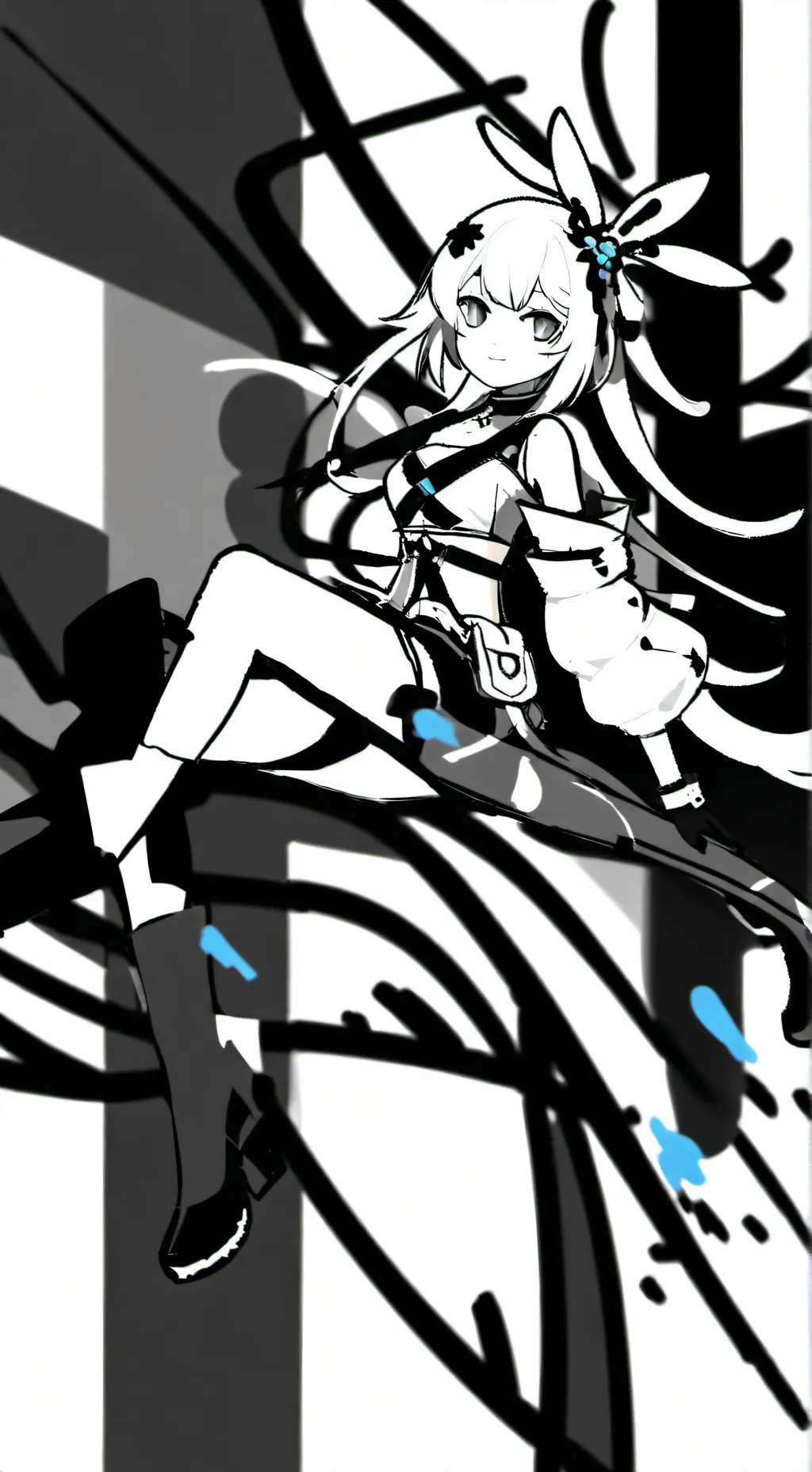 ai character: Dandys word background