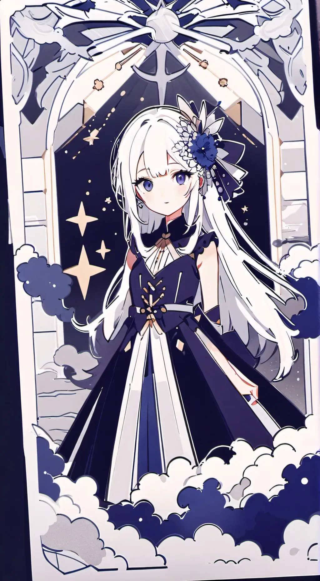 ai character: Hania  background