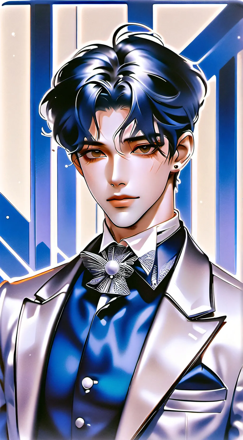 ai character: Damián background