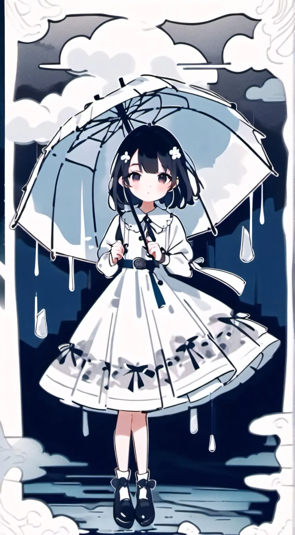 ai character: Dollhouse Mha background