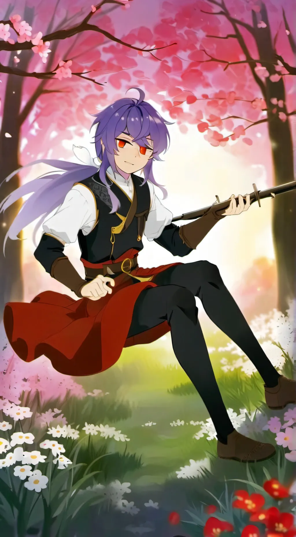 ai character: Пик background