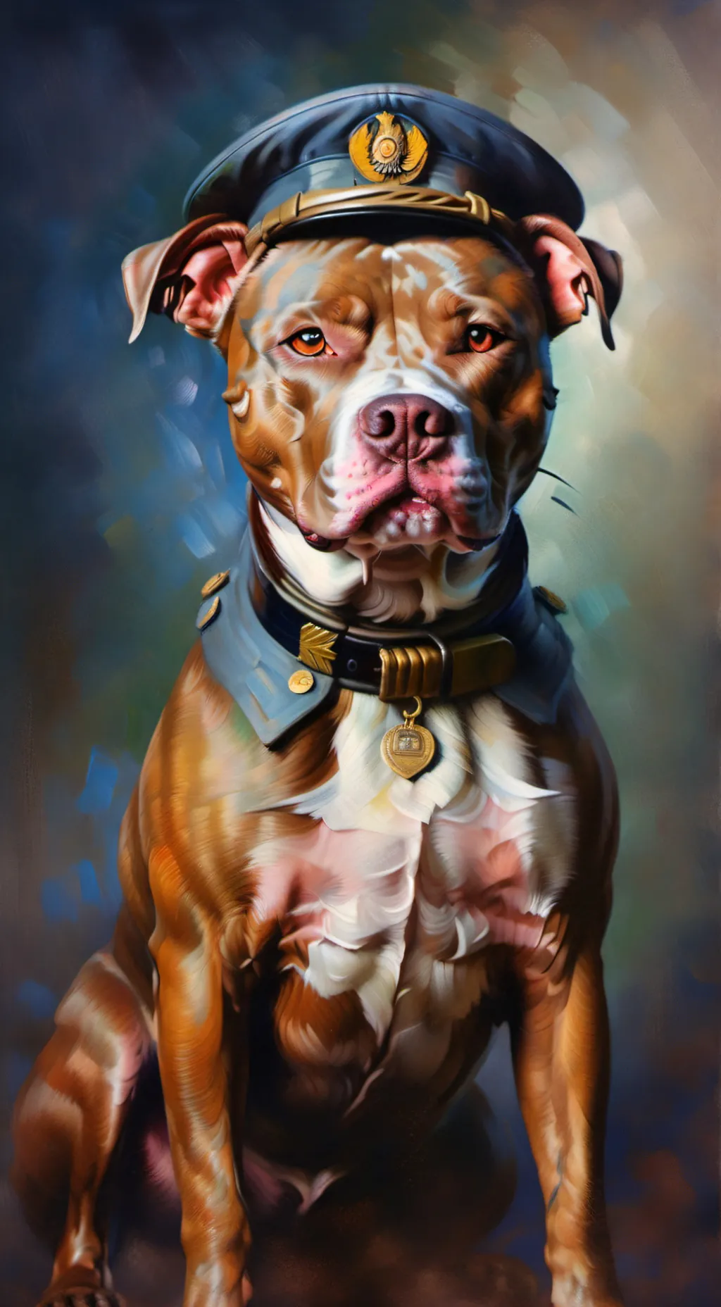 ai character: stubby the ww1 dog background