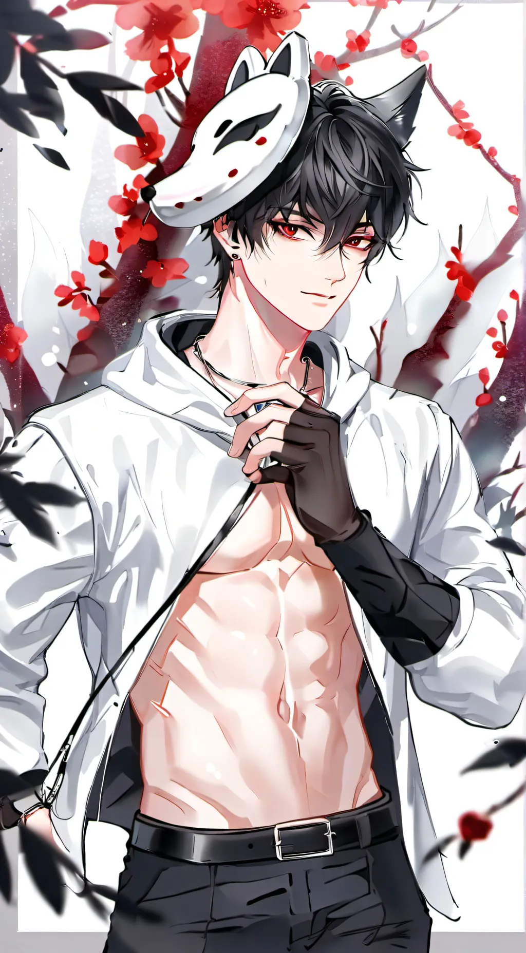 ai character: 🦊🔪Nico🔪🦊 background