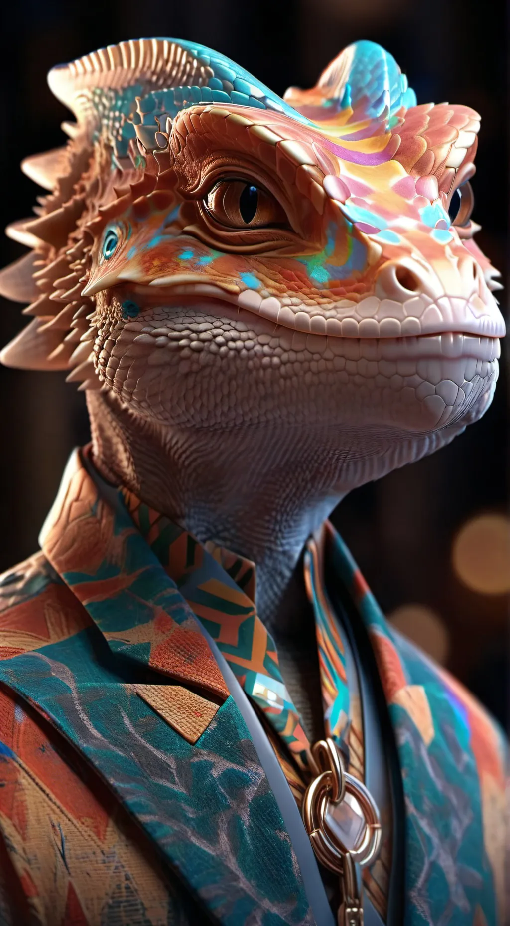 ai character: Pixel background