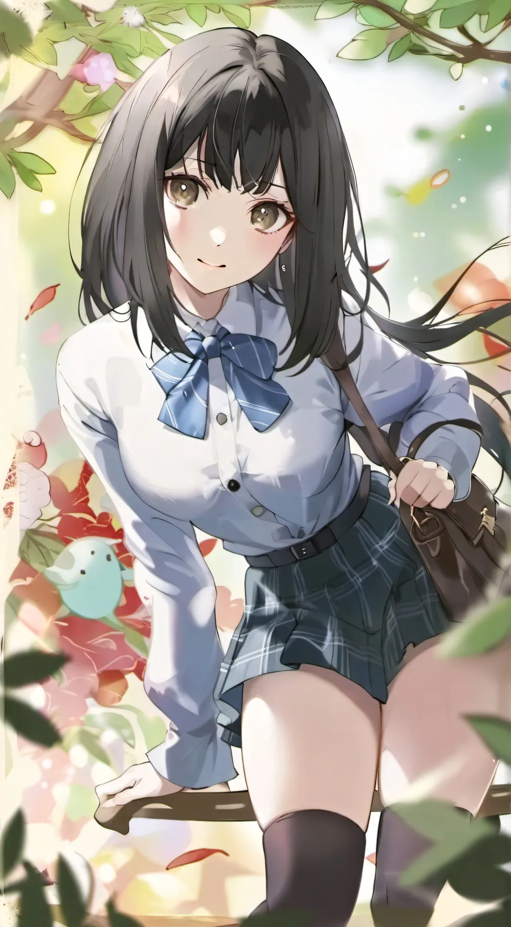 ai character: Rose background