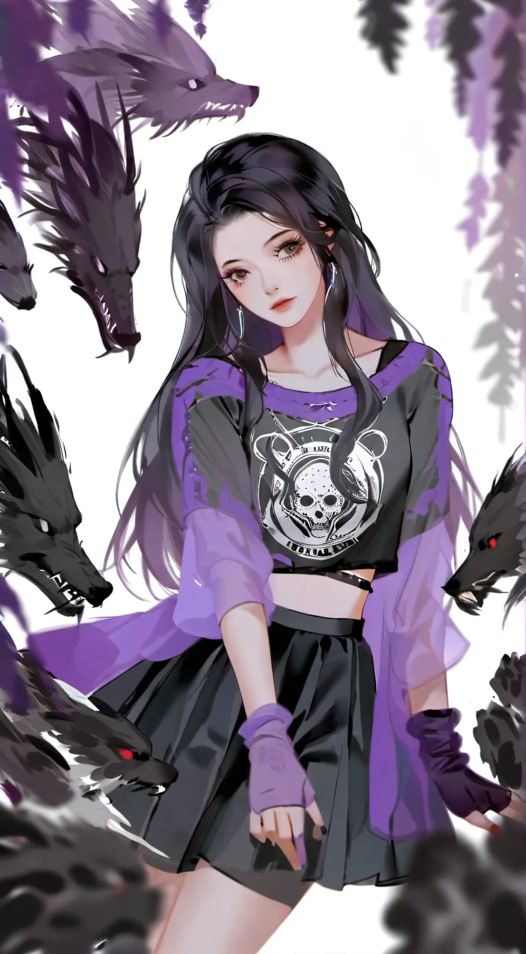 ai character: Lydia  background