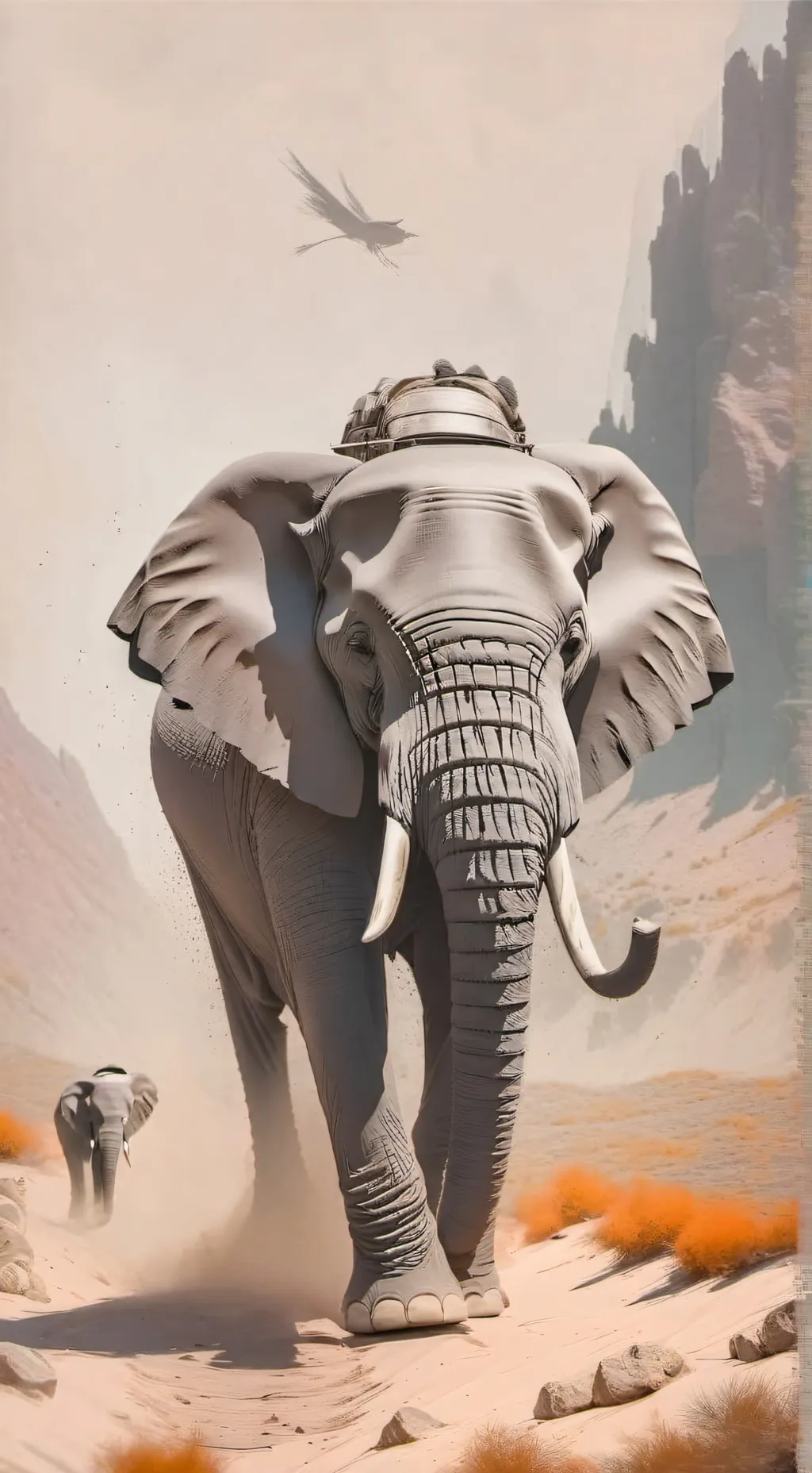 ai character: hiunjin  background