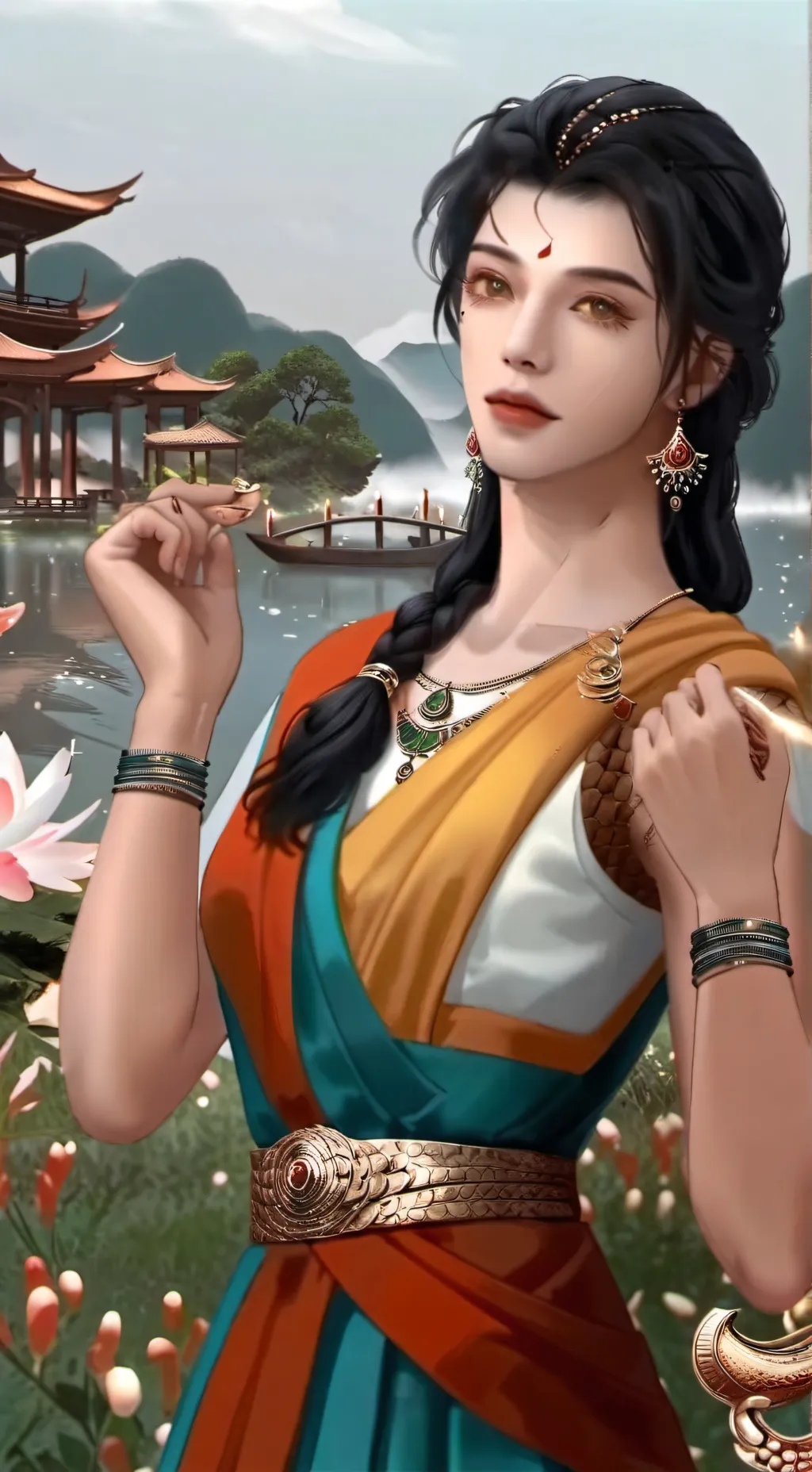 ai character: Natasha Rin☆ background