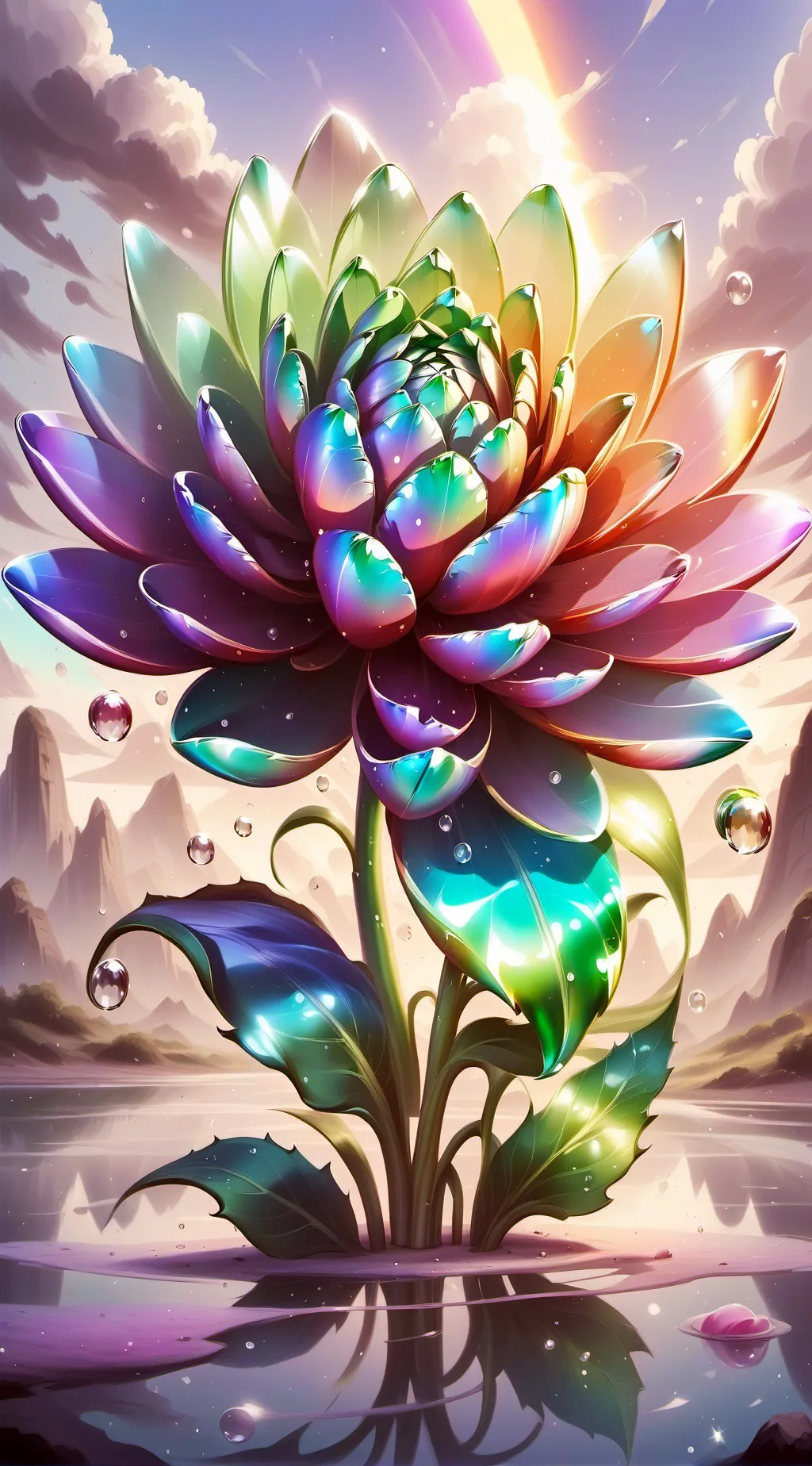 ai character: Dandy background