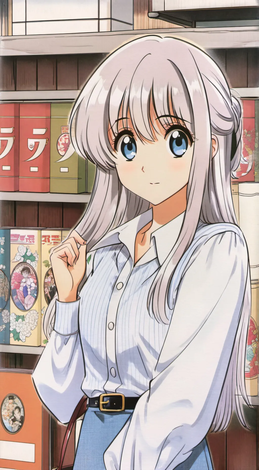 ai character: Катя background