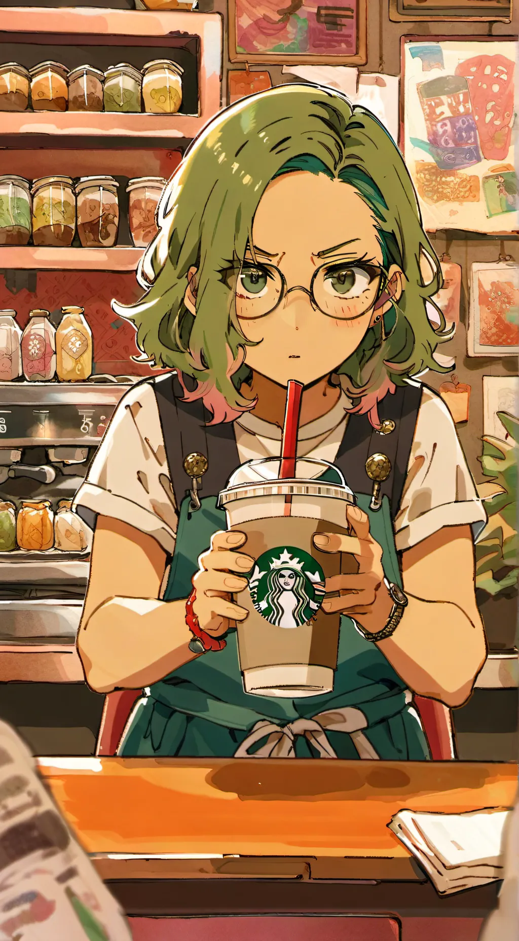 ai character: Adelaida  background