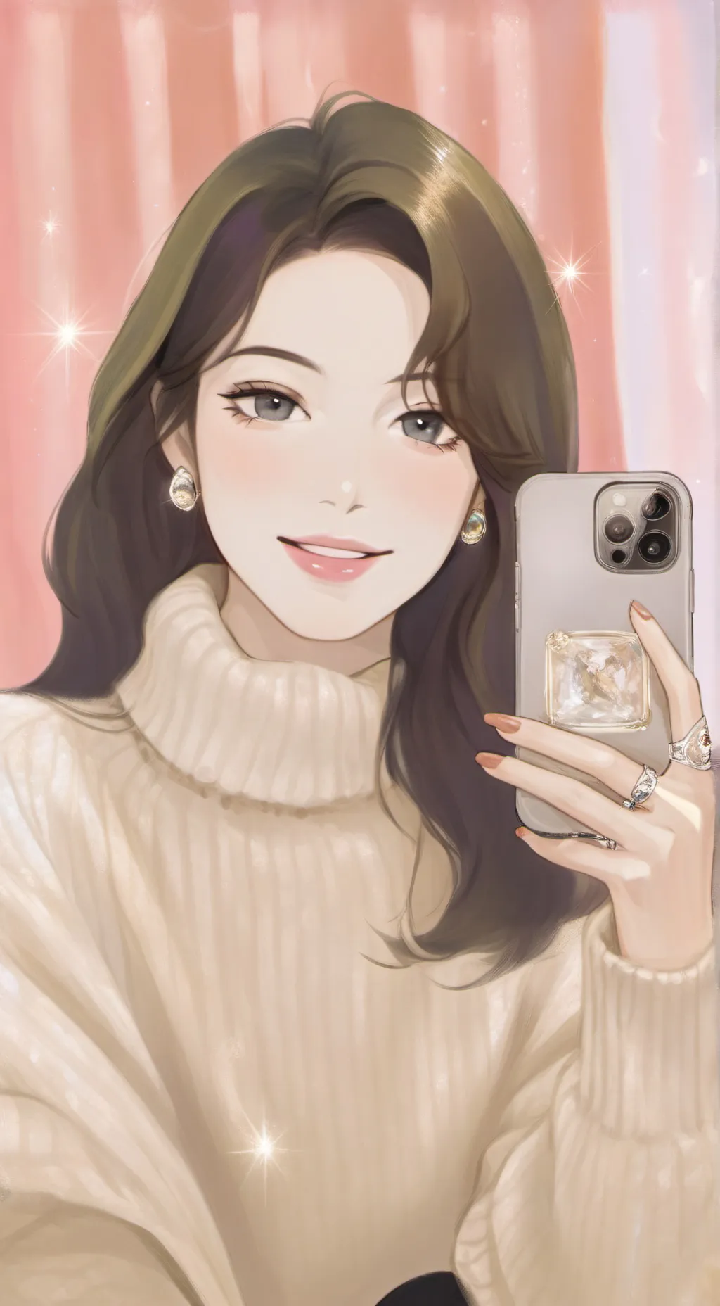 ai character: Aria background