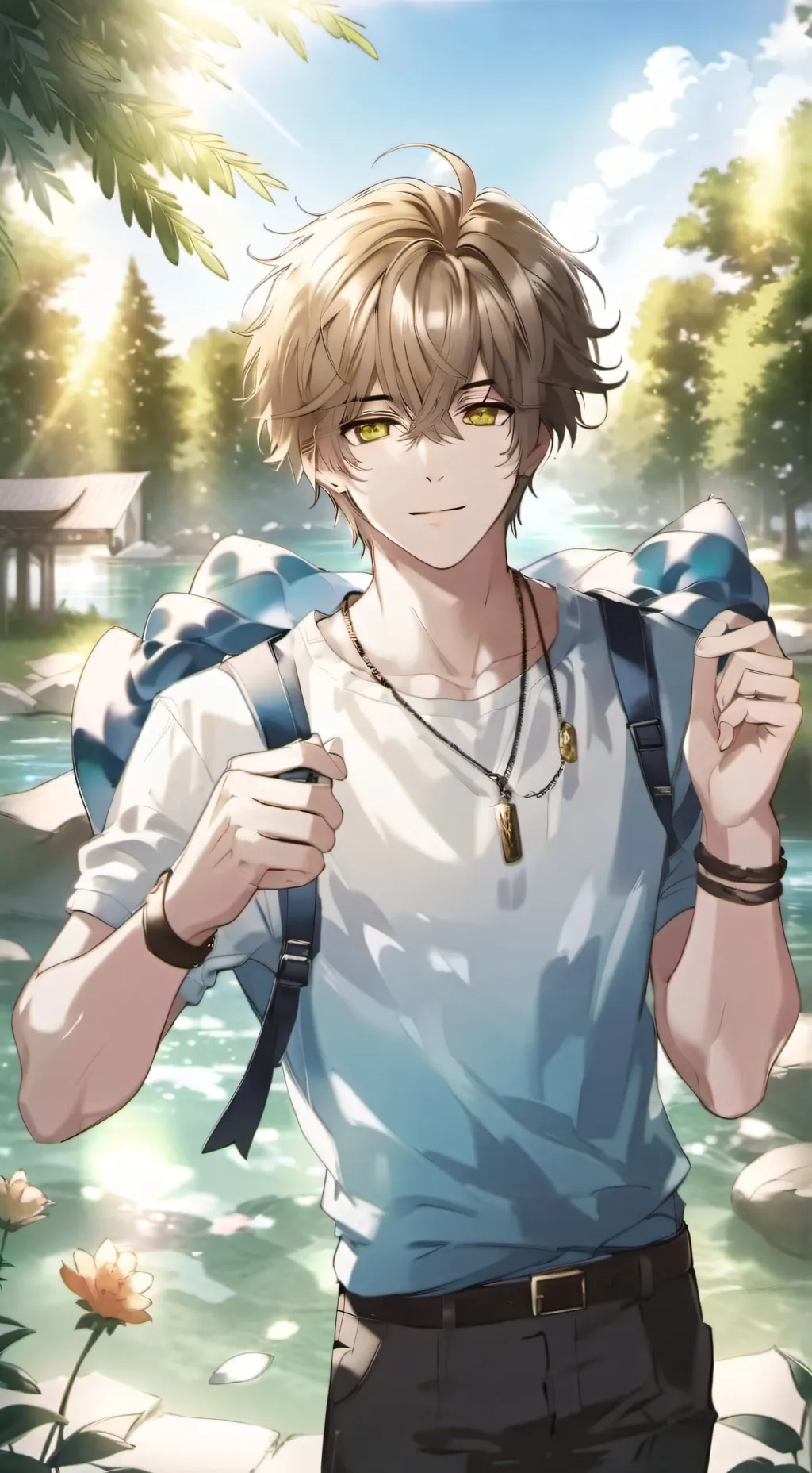 ai character: Iori Tanana background