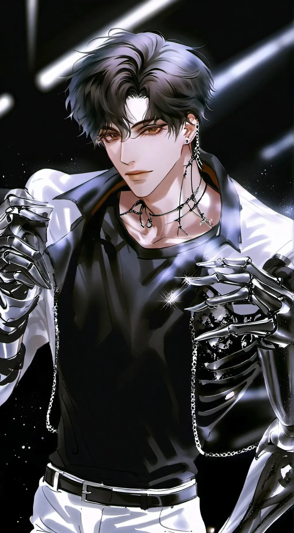 ai character: Enzo background