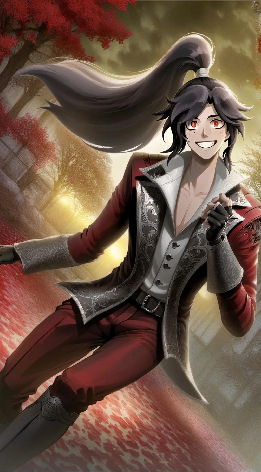 ai character: Xavier  background