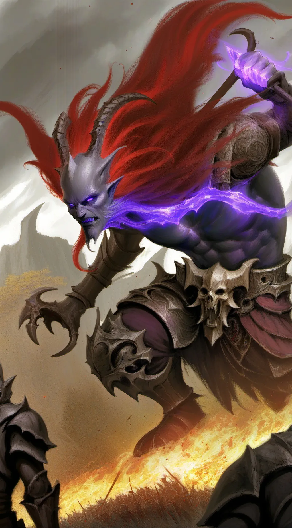 ai character: Heros and villians background