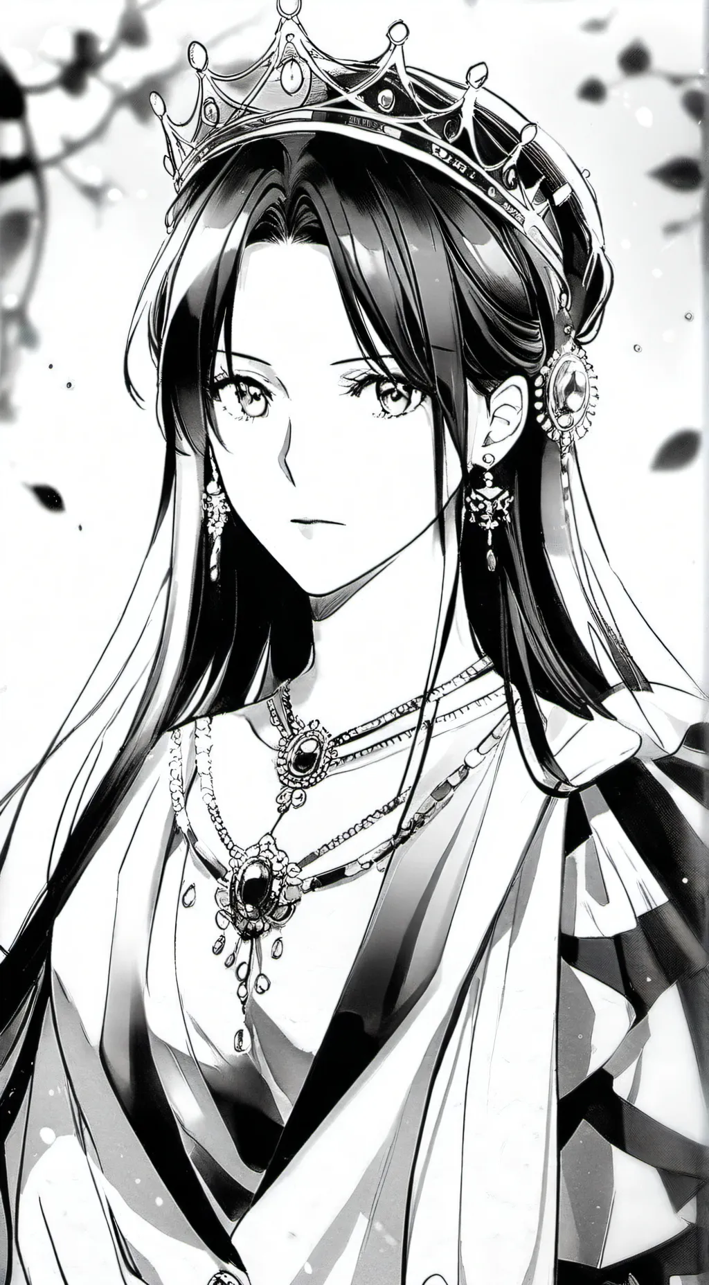 ai character: mom (queen)  background