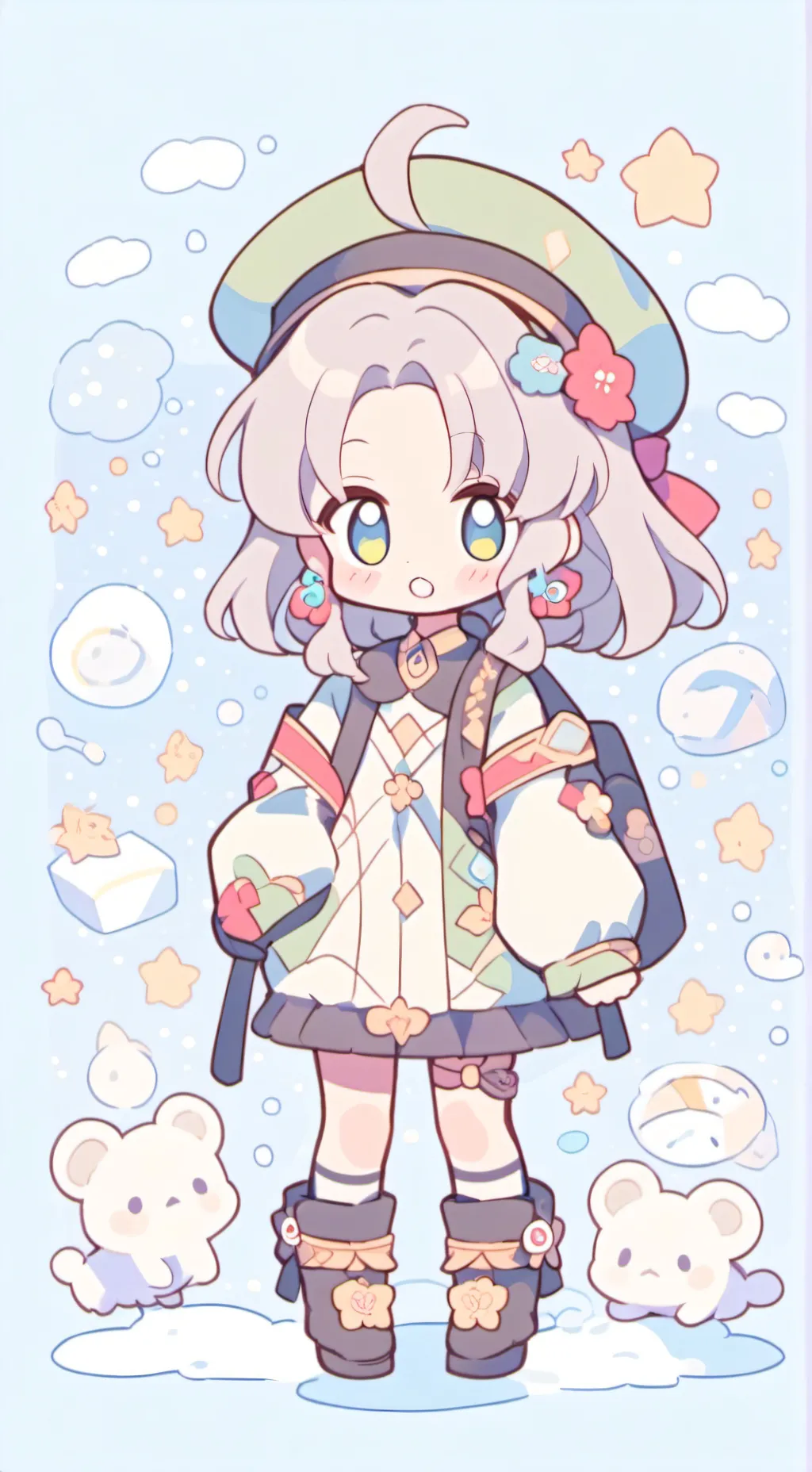 ai character: bebezinha background