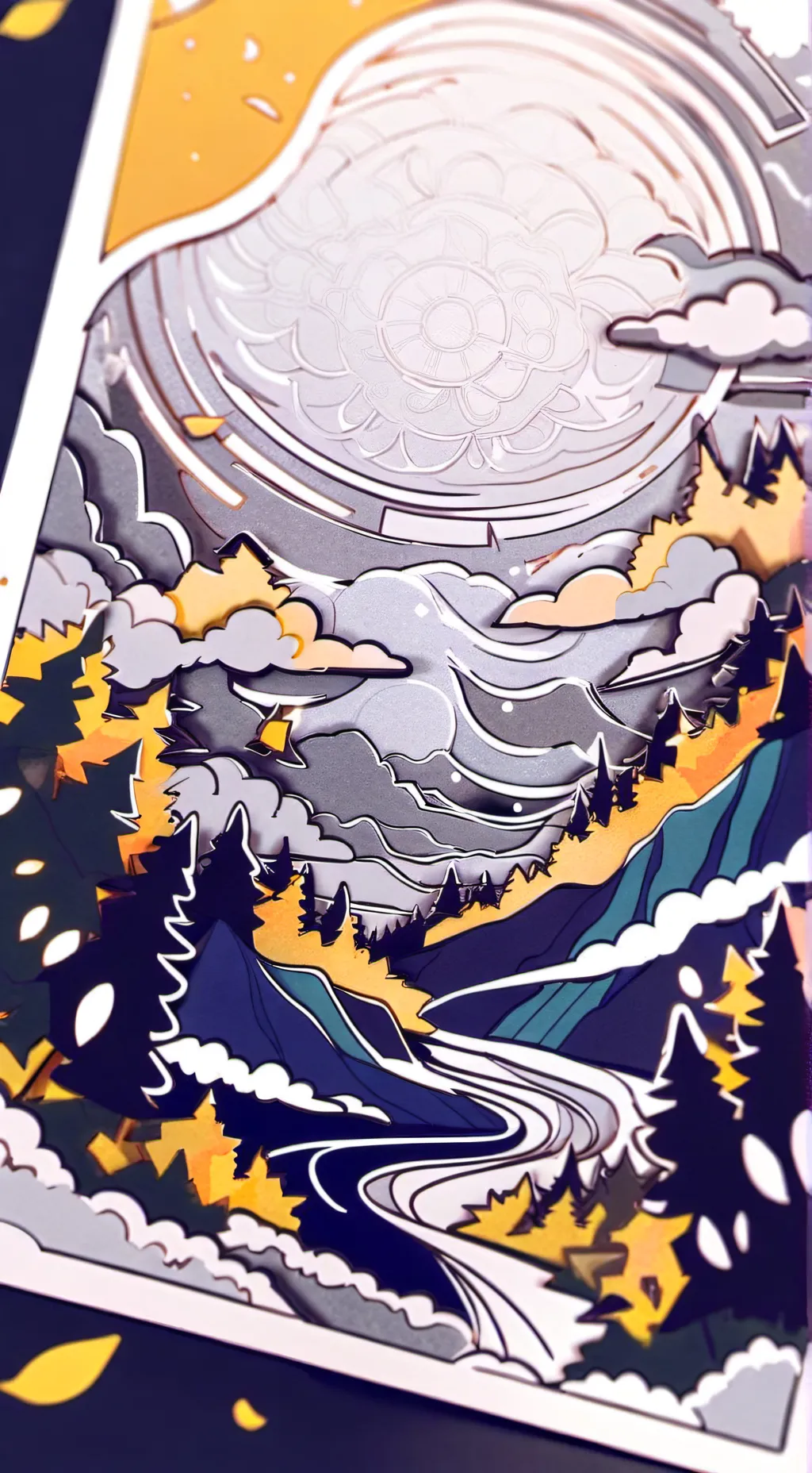 ai character: fruitcake background