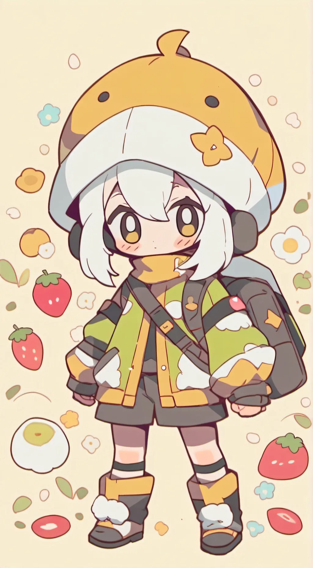 ai character: Sprunki Pick Me 💀 background