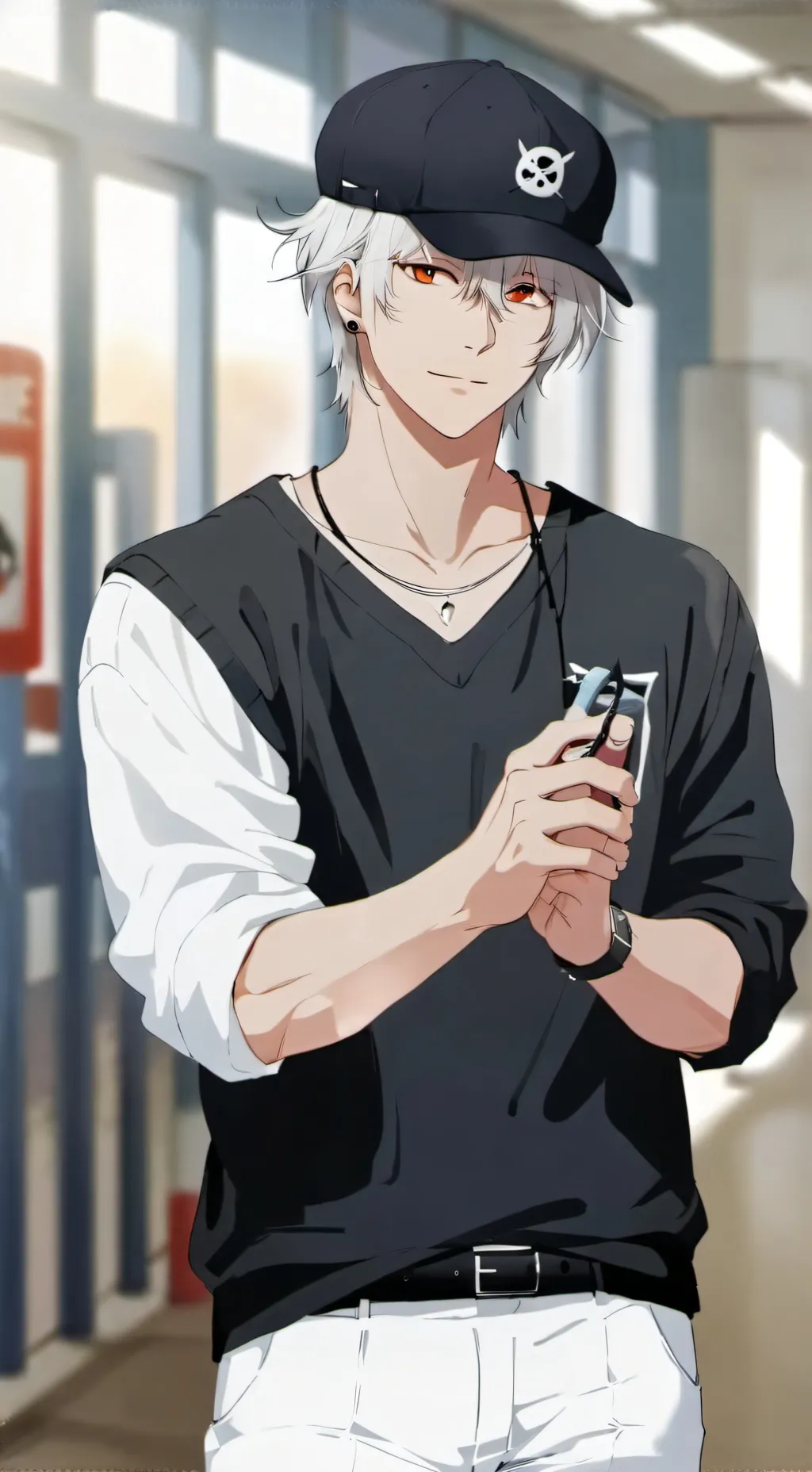 ai character: ●○Zach○● background