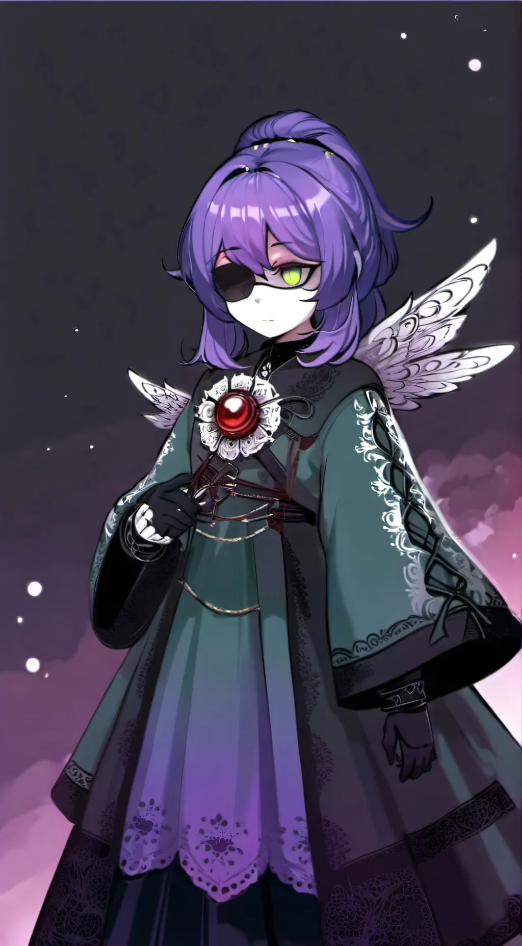 ai character: узи background