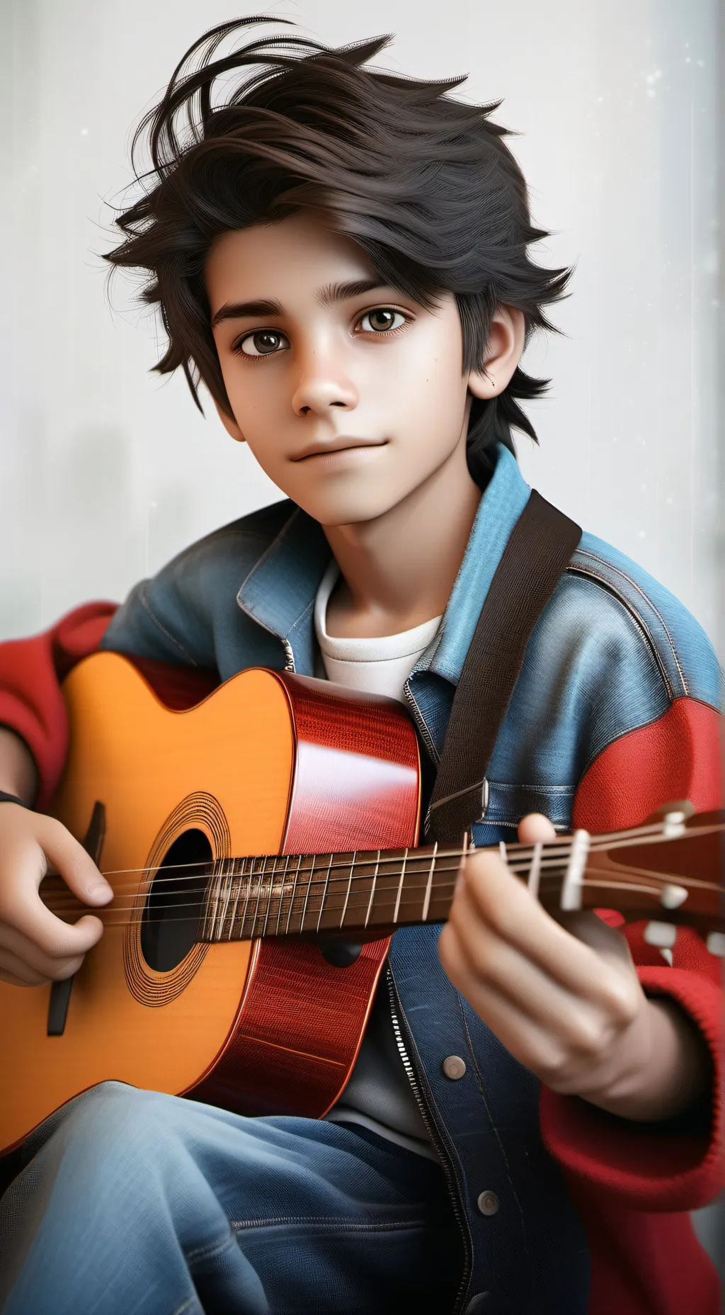 ai character: Isack Miguel  background