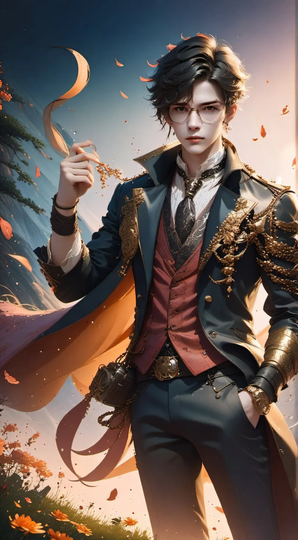 ai character: Andy background