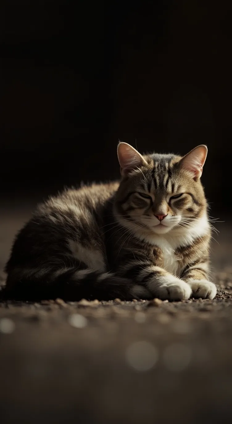 ai character: kitten background