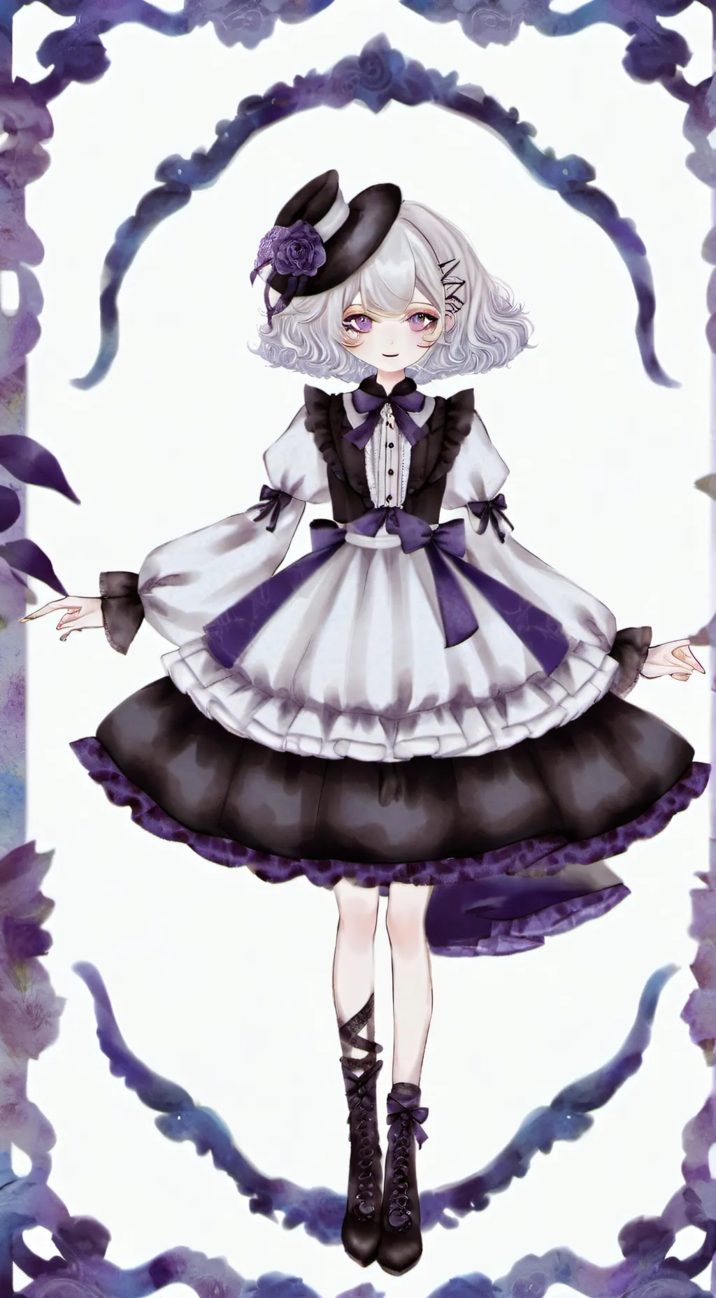 ai character: bébé shigaraki  background