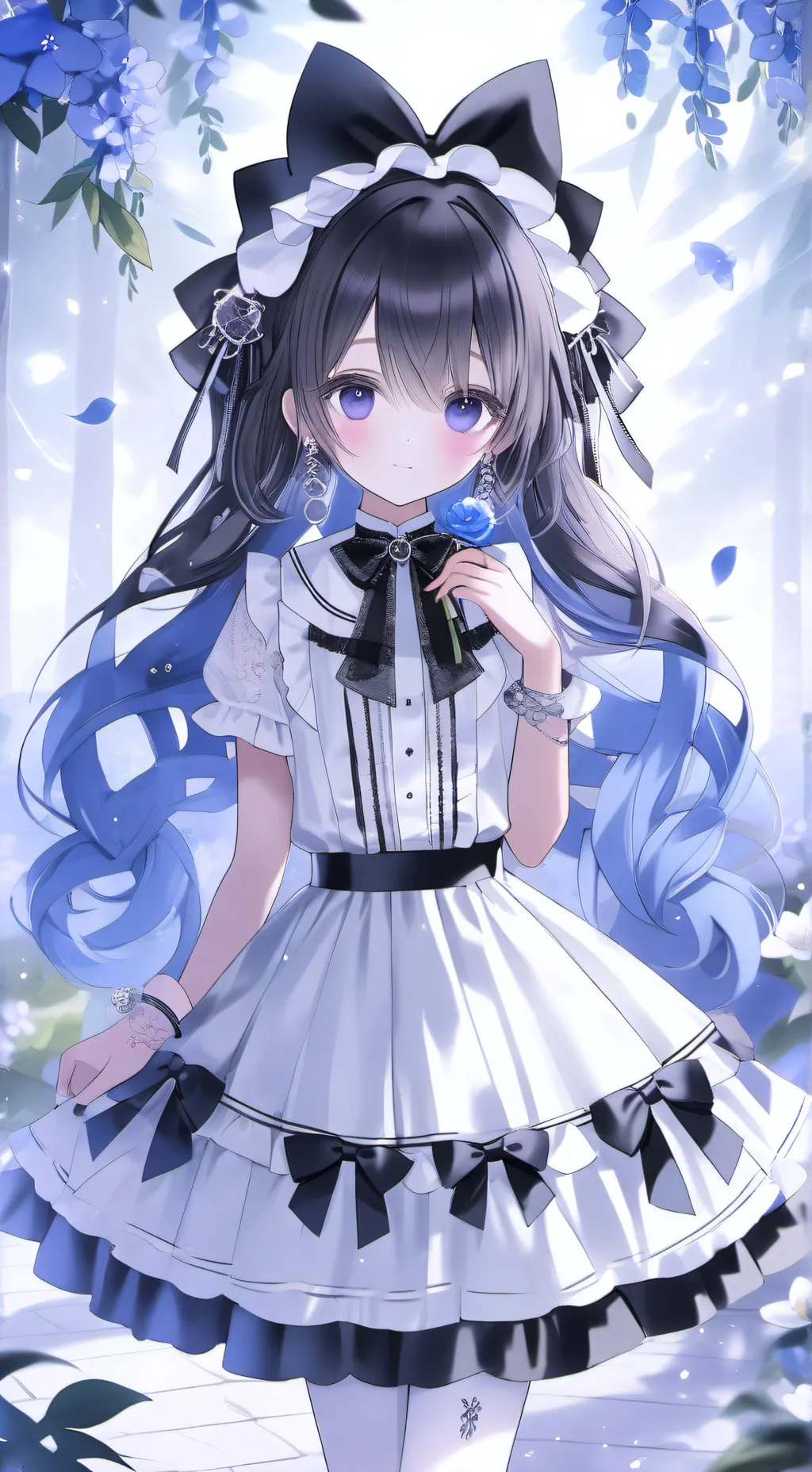 ai character: summer  background