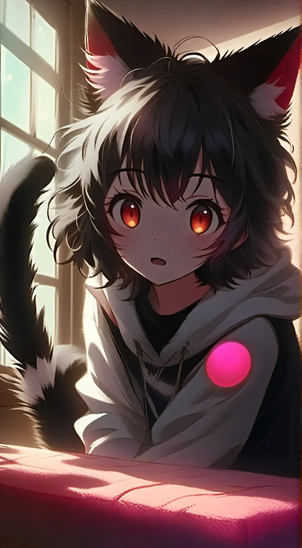 ai character: Yarn Spirit background