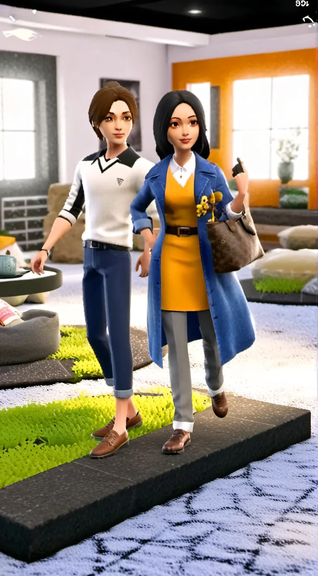 ai character: maisondesign background