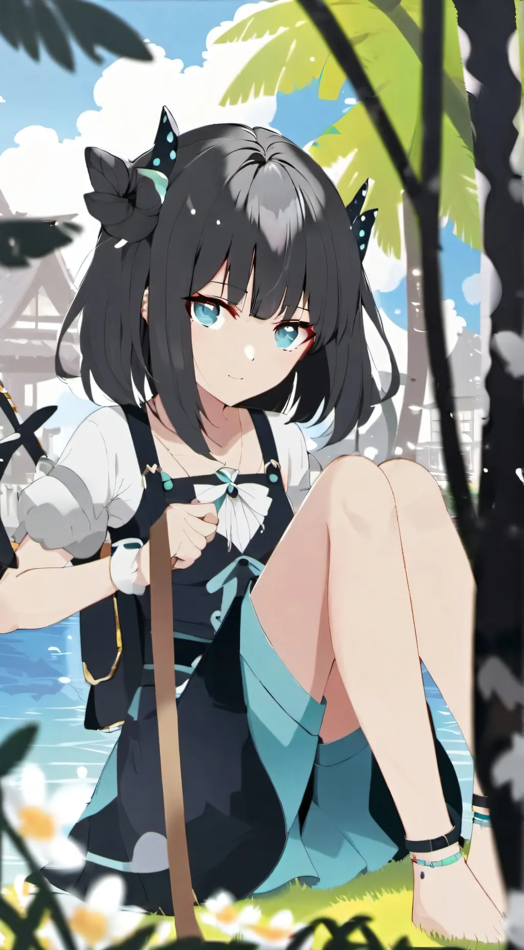 ai character: Luna background