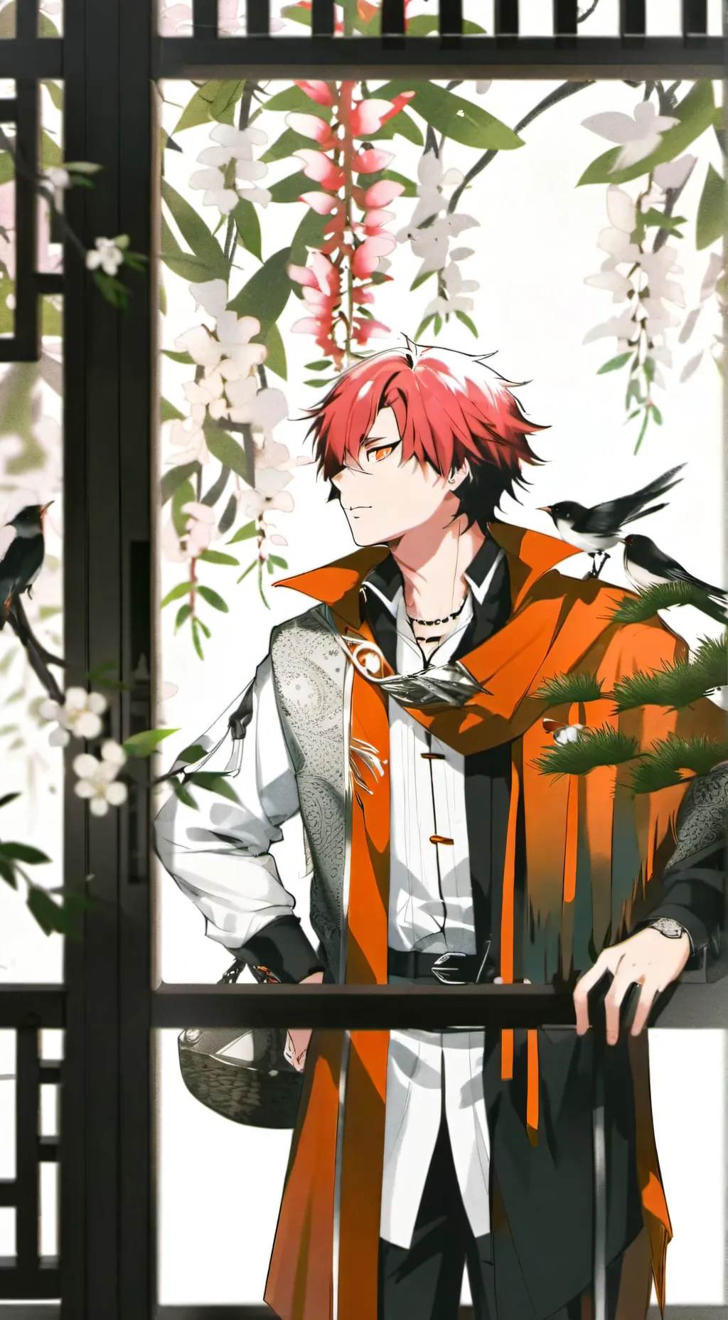 ai character: mha horror  background