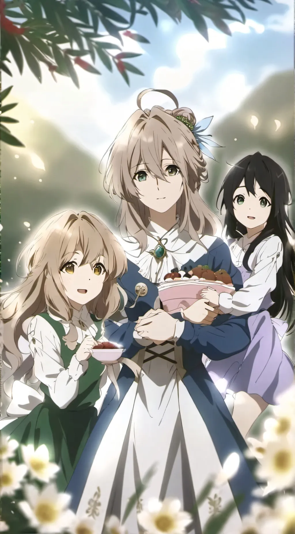 ai character: New Life background