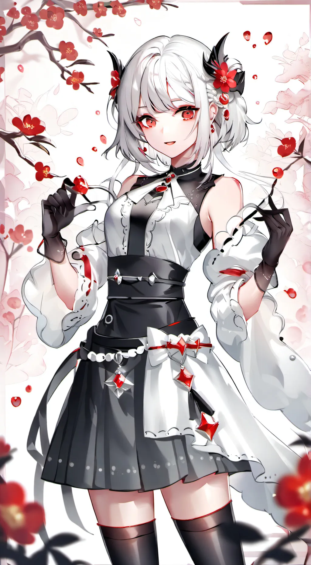 ai character: haidar  background