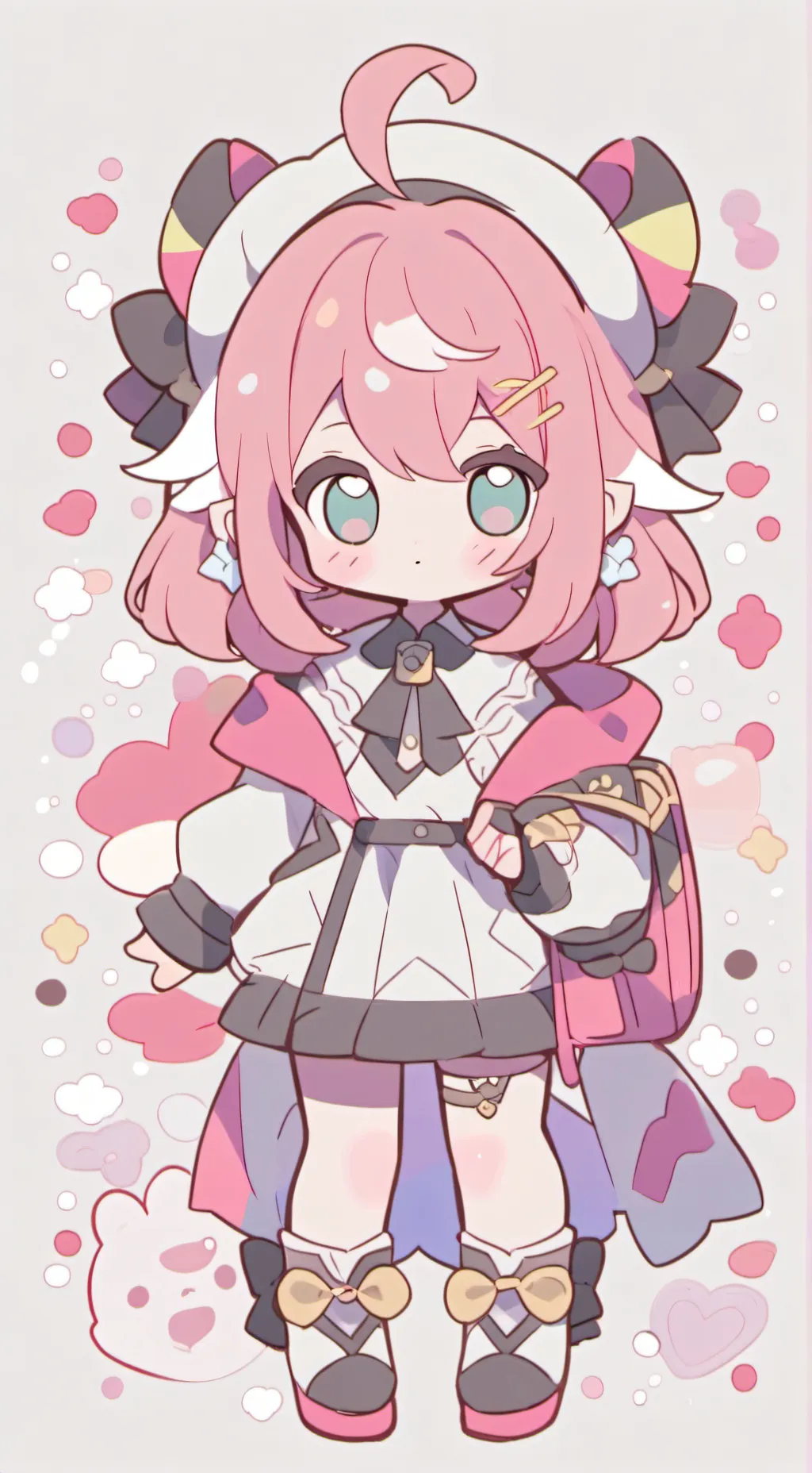 ai character: bebita carla background