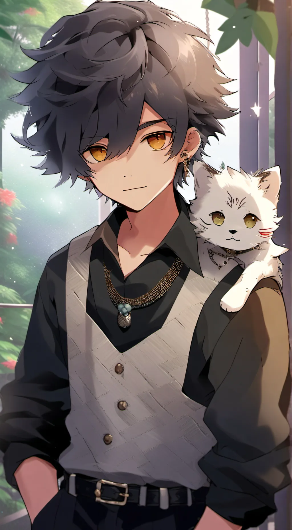 ai character: Max background