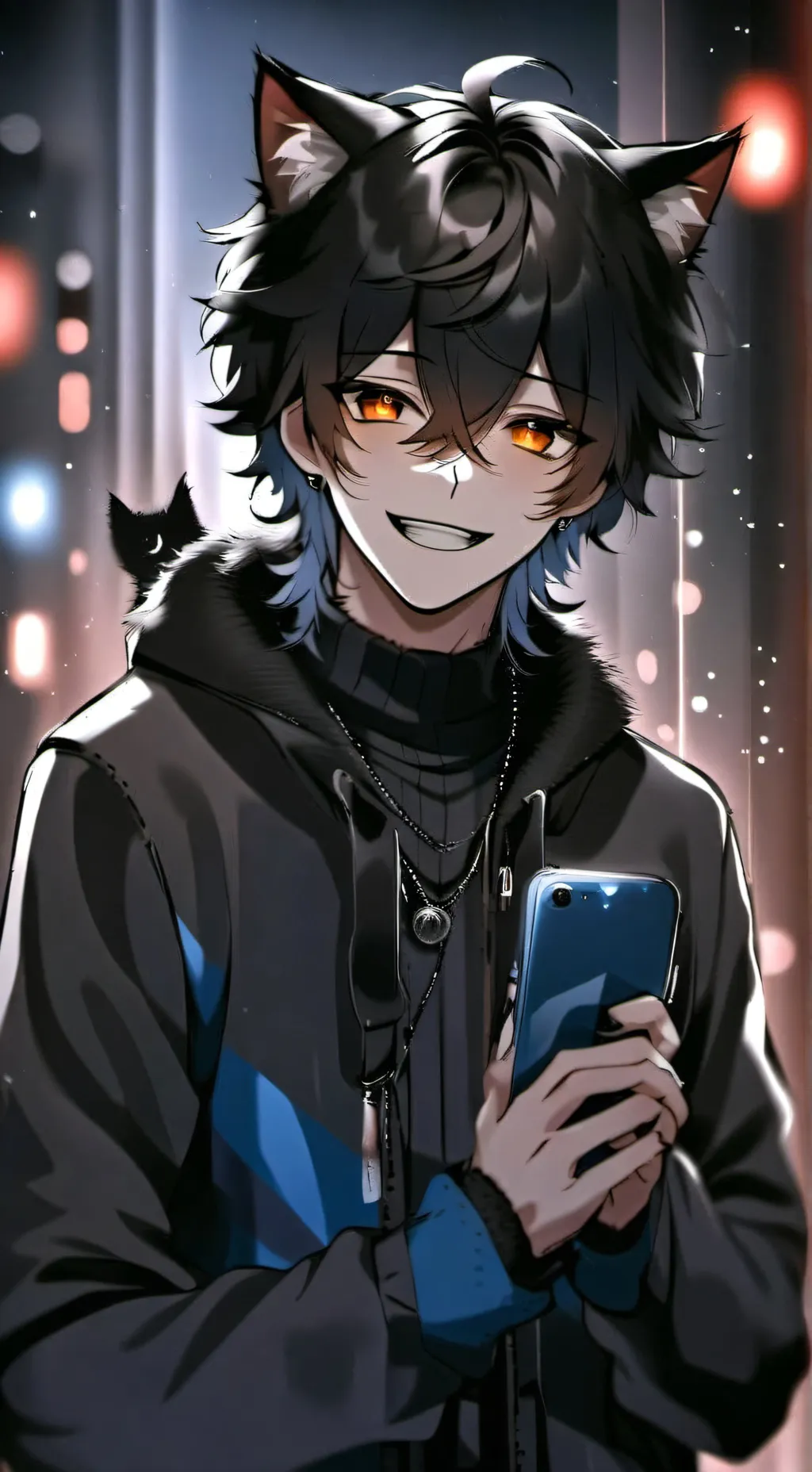 ai character: roky background