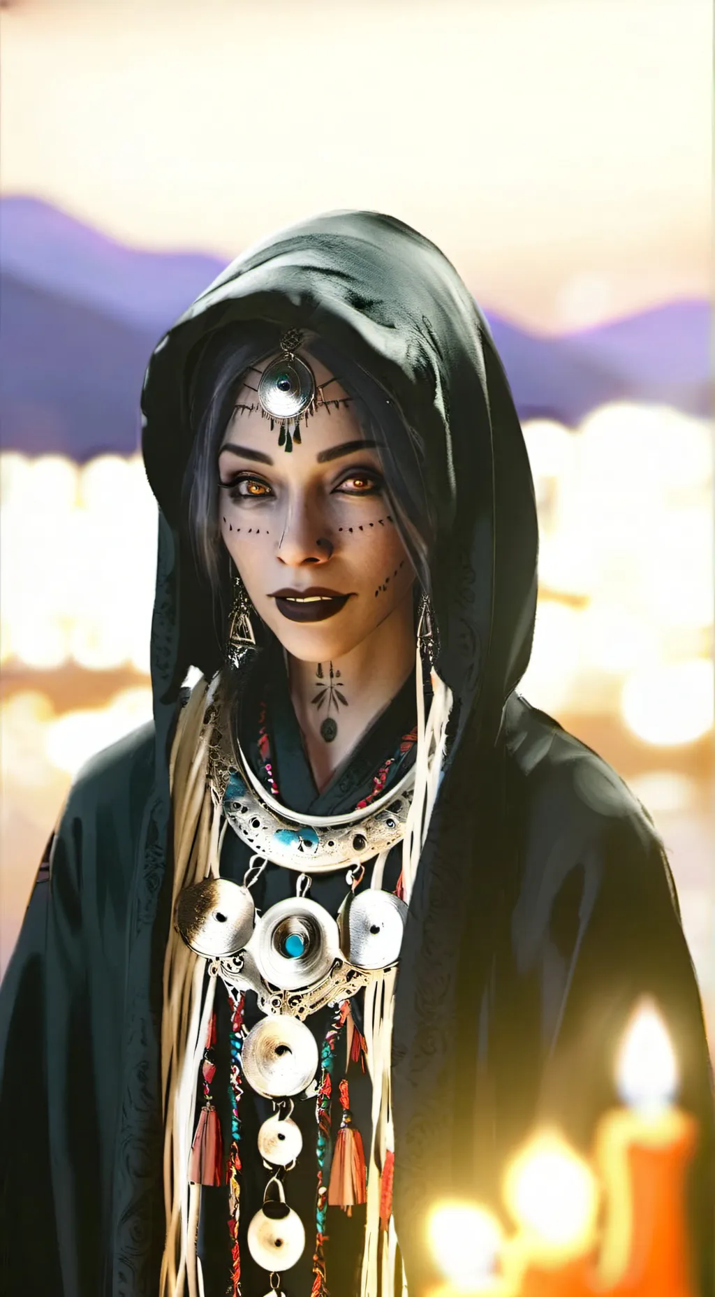 ai character: Selina background