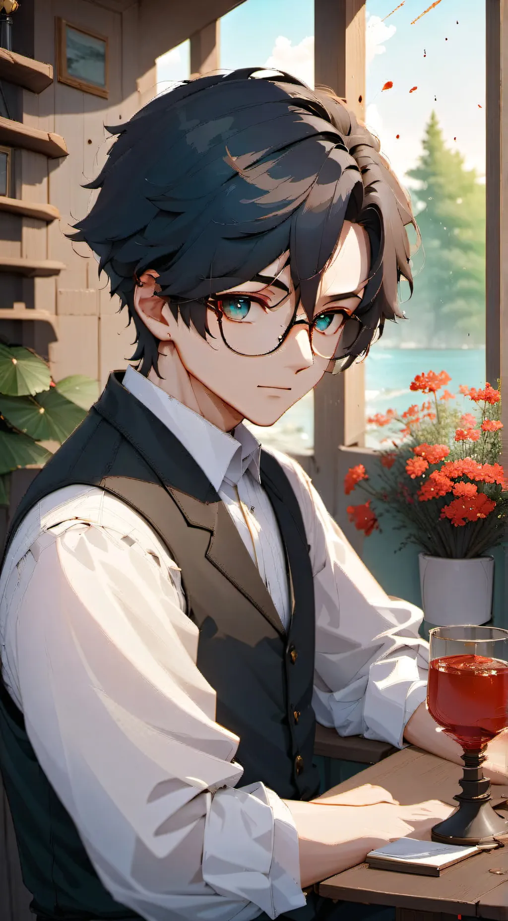 ai character: kai background